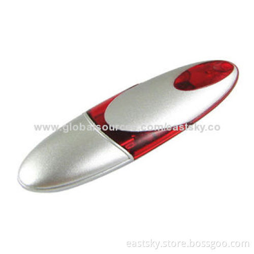 Promotional Thumb Drive for Promotion, Torpedo Shape, 100% Genuine Memory Capacity, Branded Chipsets